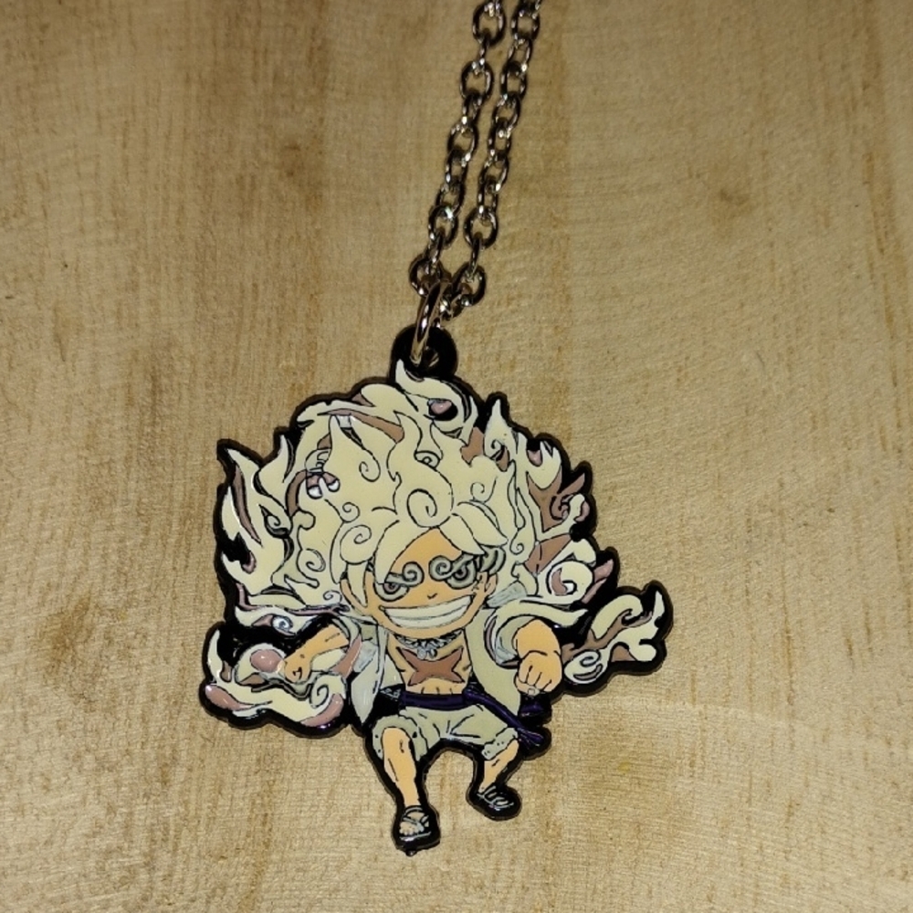 Luffy Character Pendant Necklace